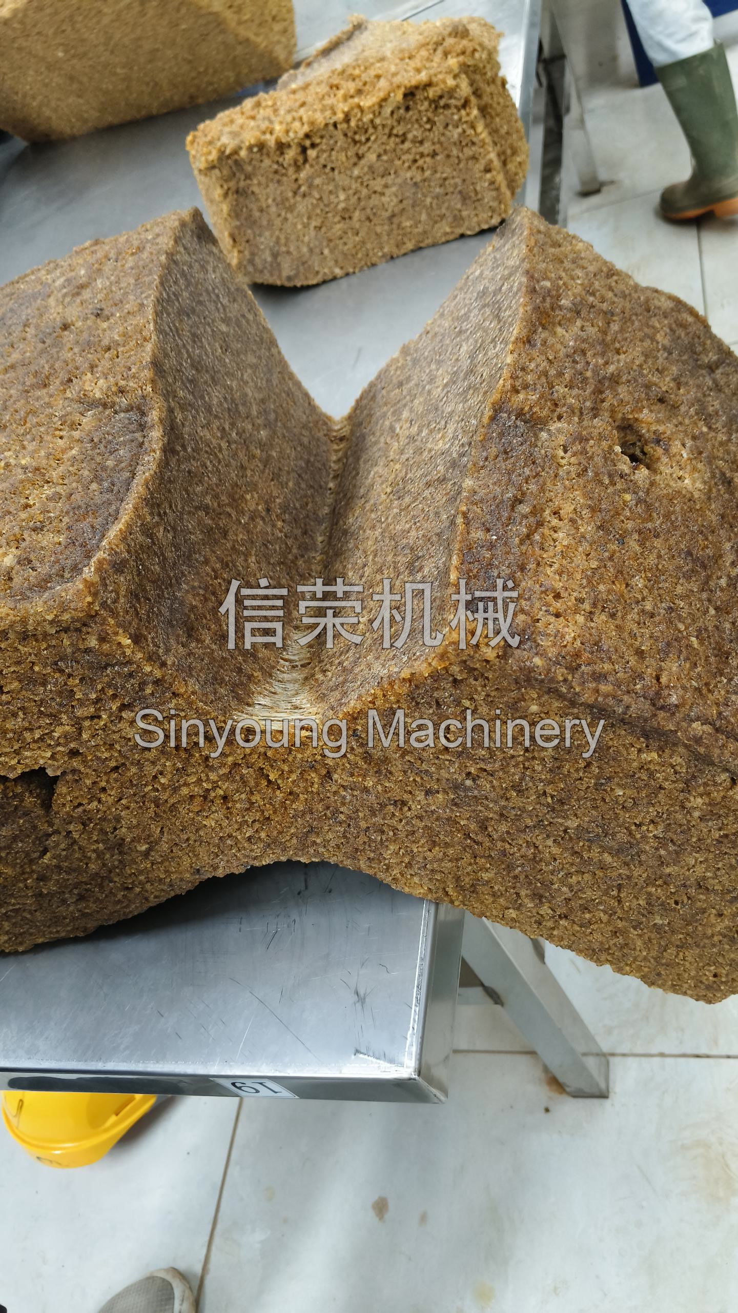 切包检查，没有夹生白点