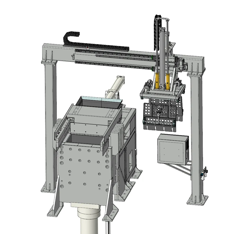 自动投料压块机 Automatic Feeding Single-Chamber Baling Press