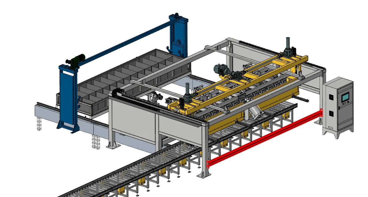 卸胶专机 Bale Unloading Machine